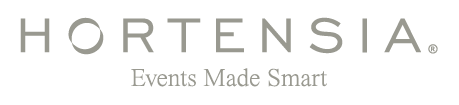 logo hortensia events made smart black 100px